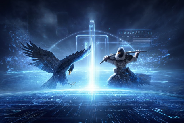 Illustration WebLanDes.com de Thunderbird vs Outlook : Le Duel des Géants