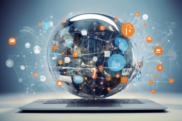 Illustration WebLanDes.com de L'impact des technologies web sur les entreprises modernes