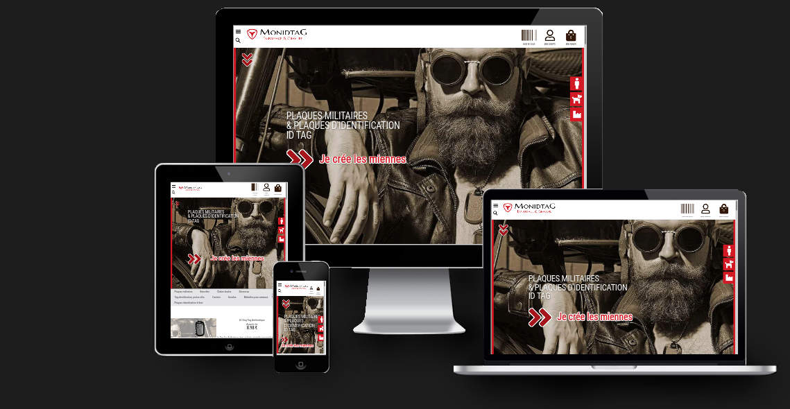 Weblandes client content / MonIdTag (Perreux - FRANCE) responsive