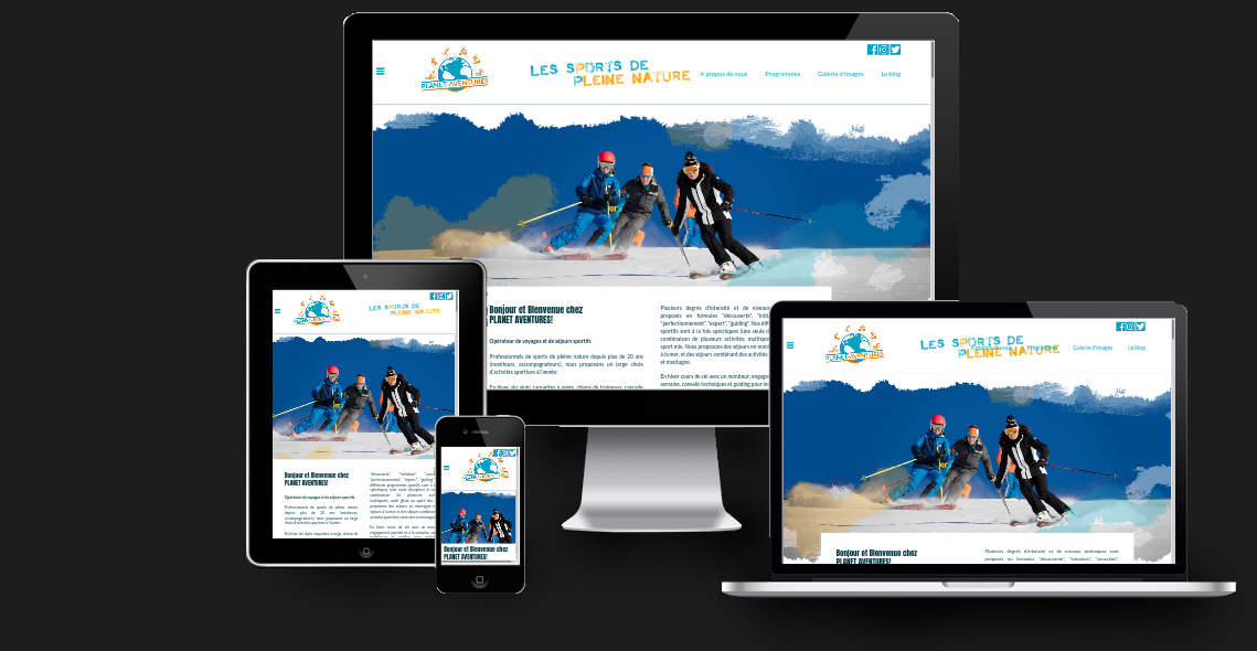 Weblandes client content / Planet-Aventrues.com (Messanges-FRANCE) responsive