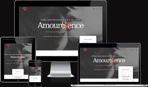 Weblandes client content / AmourEssence / (France) responsive