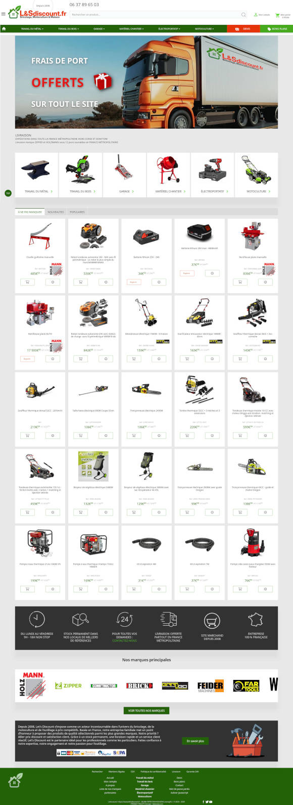 Weblandes client content / LetsDiscount / (Jarnosse - FRANCE) screenshot
